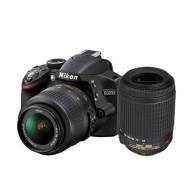 Nikon D3200 kit 18-55mm + 55-200mm