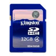 Kingston SDHC Class 4 32GB