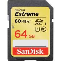 SanDisk Extreme SDHC Class 10 64GB
