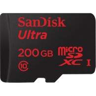 SanDisk Ultra microSDXC Class10 200GB 90MB  /  s