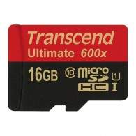 Transcend Ultimate microSDHC UHS-I 600x 16GB