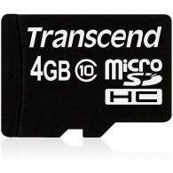 Transcend microSDHC 4GB Class 10