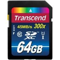 Transcend Premium SDXC  /  SDHC 64GB UHS-I Class 10 300x