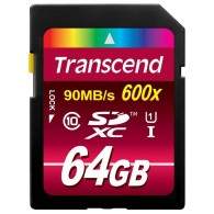Transcend Ultimate SDXC  /  SDHC UHS-I 600x 64GB