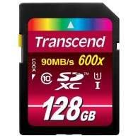 Transcend Ultimate SDXC  /  SDHC UHS-I 600x 128GB