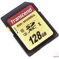 Transcend SDXC  /  SDHC UHS-I U3 128GB