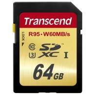 Transcend SDXC  /  SDHC UHS-I U3 64GB