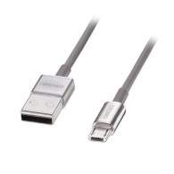 LINDY Cromo Slim Type A to Micro-B USB 1M