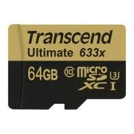 Transcend Ultimate microSDHC UHS-I U3 633x 64GB
