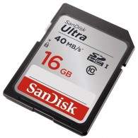 SanDisk Ultra Plus microSDHC 16GB 40MB  /  s