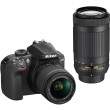 Nikon D3400 Kit 18-55mm + 70-300mm